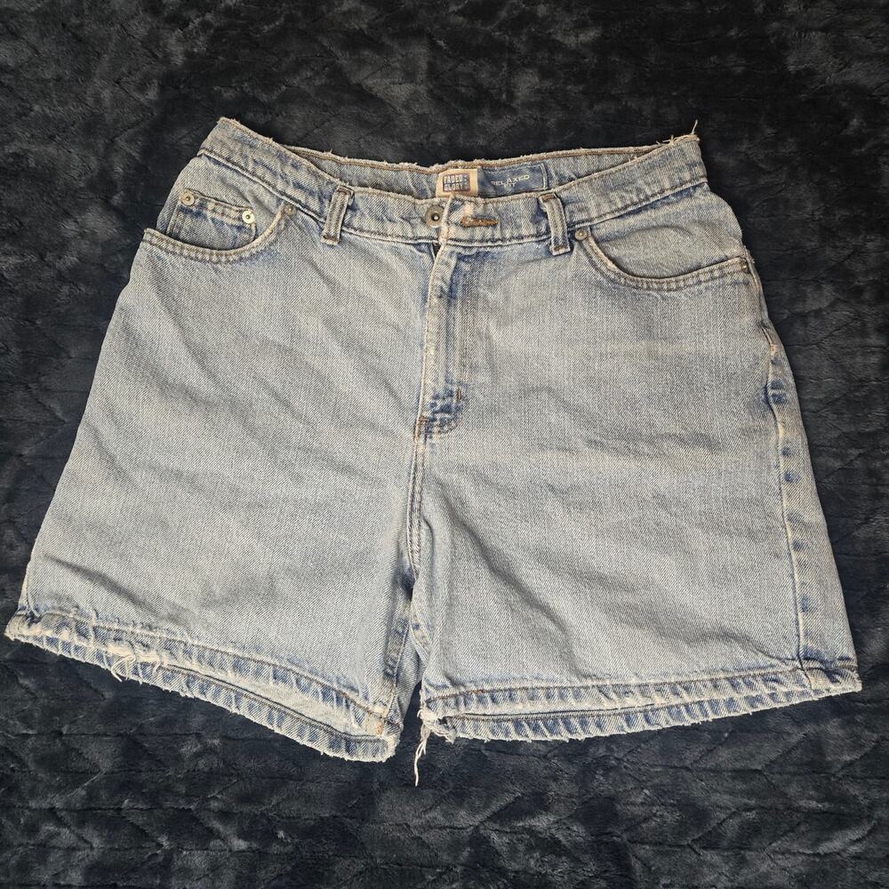 Vintage Faded Glory 90s Women's Relaxed Fit Denim Shorts Y2K - Size 14 Avg